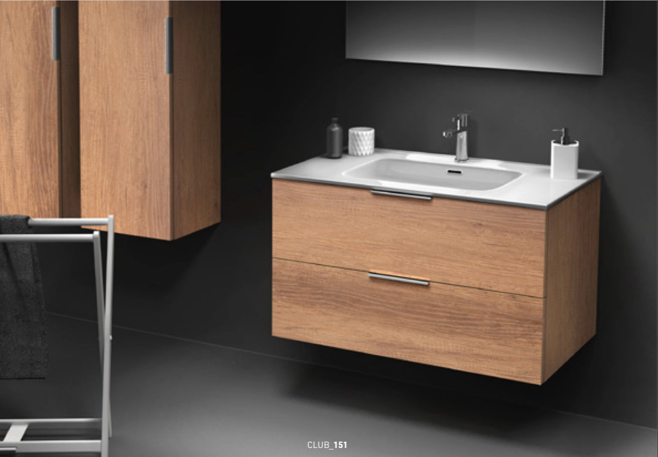 Smile Blocks 14 Mobile Bagno Sospeso con Cassetti