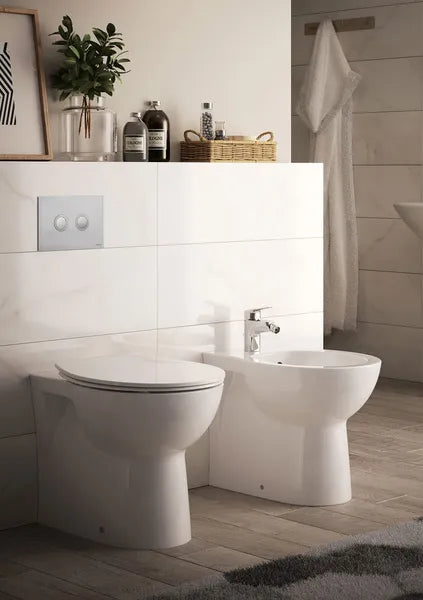 Quarzo Sanitari a Terra in Ceramica Dolomite