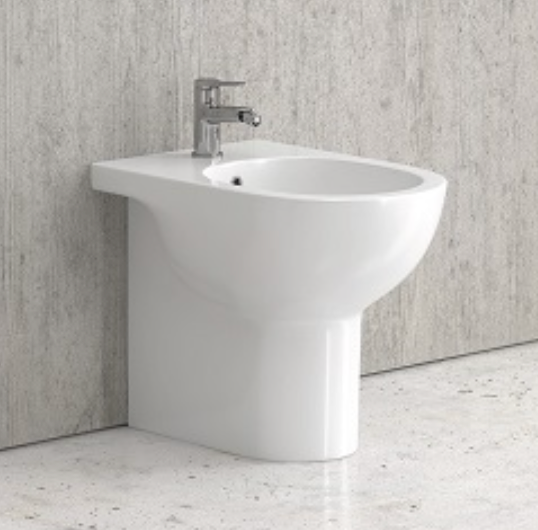 Eolis Sanitari a Pavimento in Ceramica Lucida