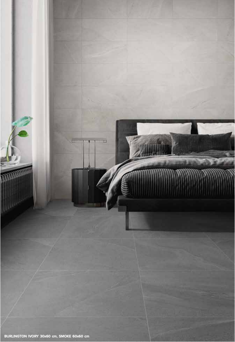 Burlington pavimento in gres porcellanato effetto pietra rettificato