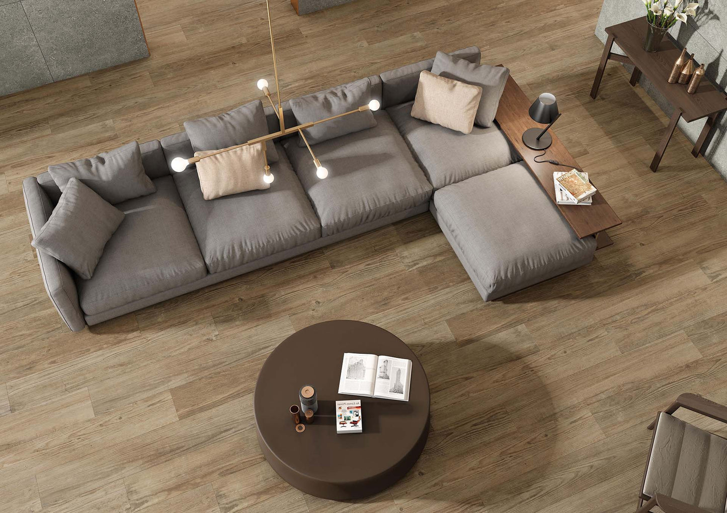 Rennes pavimento in gres porcellanato effetto legno 20x75