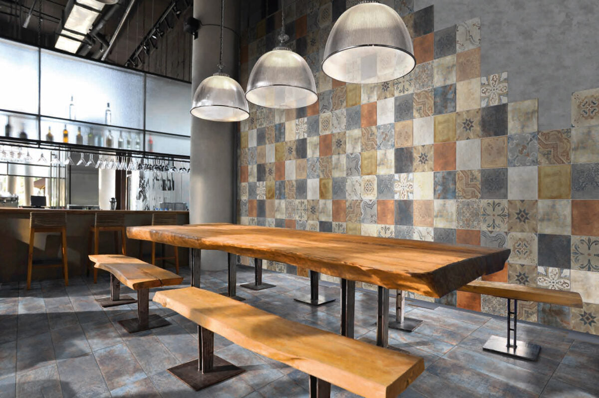 Cascine Rivestimento Decoro Effetto Cementina