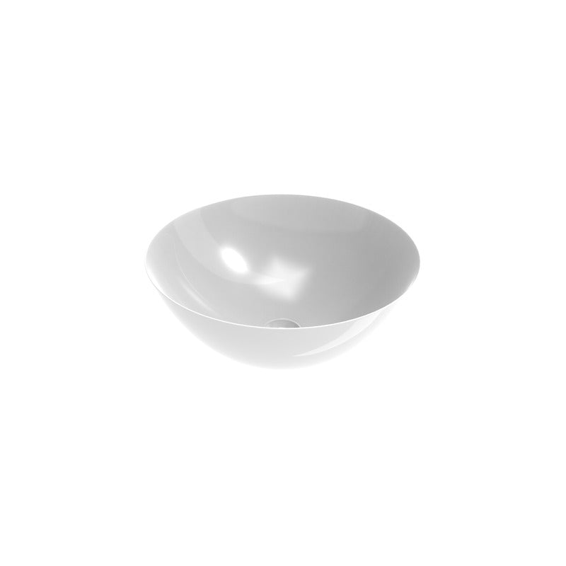 Musa Lavabo Tondo a Bacinella da Appoggio in Ceramica Opaca