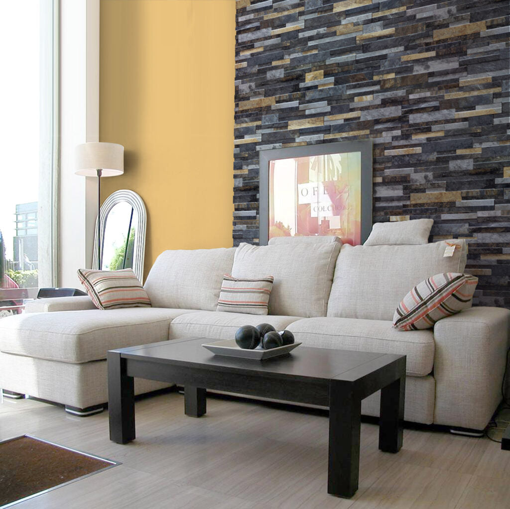 Quarzo Rivestimento Decorativo Pareti Effetto Muretto