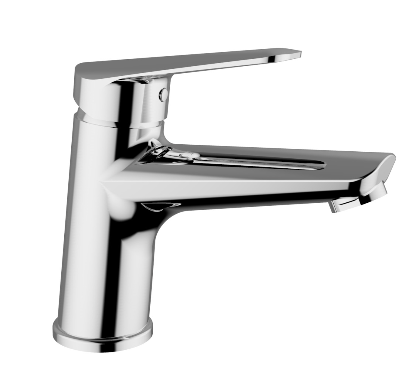 Twist Rubinetto cromo per lavabo e bidet