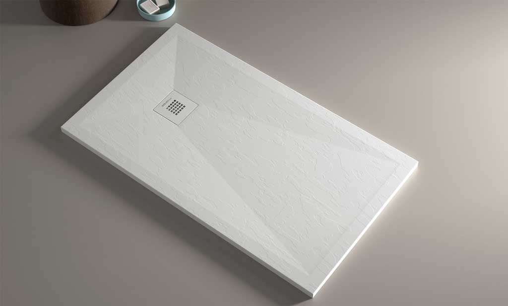 Plus Piatto Doccia in Marmo-Resina finitura in Gel Coat