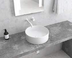 Lavabo Bagno Tondo da Appoggio Opaco