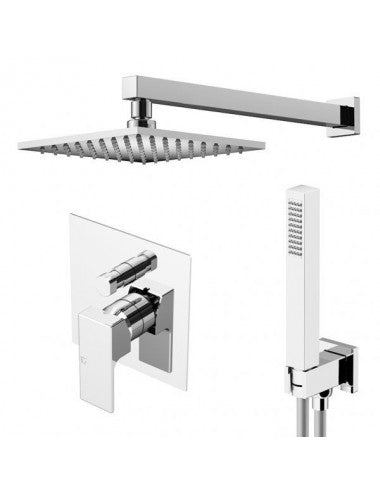 Fara Quadro Kit Doccia Acciaio Inox