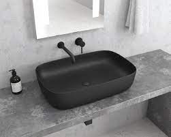 Milos lavabo bagno da appoggio ovale 60x40 opaco