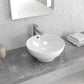 Lavabo Tondo da Appoggio in Ceramica