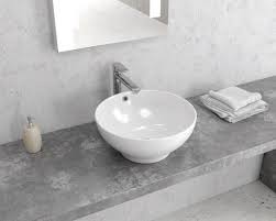 Lavabo Tondo da Appoggio in Ceramica