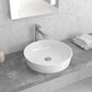 Lavabo Tondo da Appoggio in Ceramica