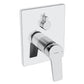 Twist miscelatore doccia ad incasso cromo